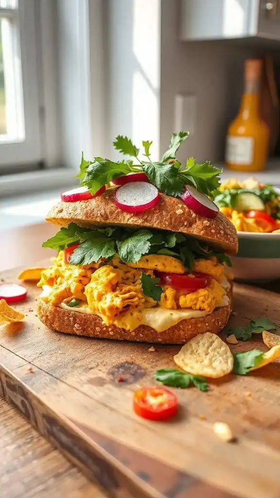 turmeric infused turkey salad