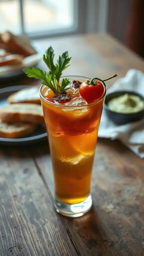 umami infused brunch cocktail