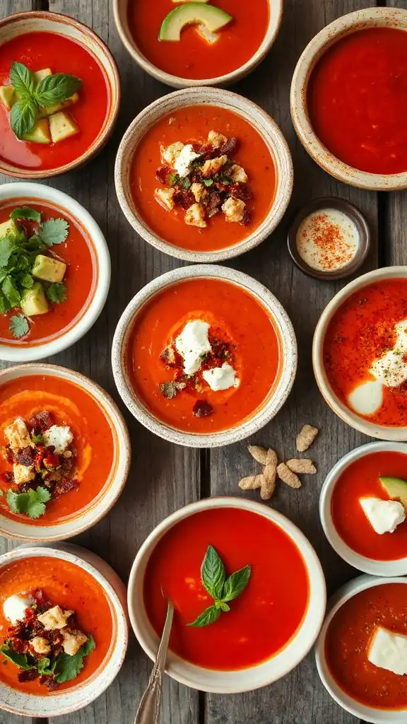 unique variations of soups