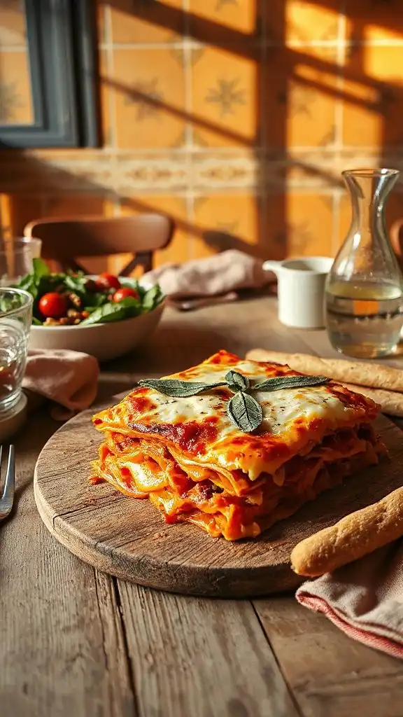 unique vegetarian lasagna recipe