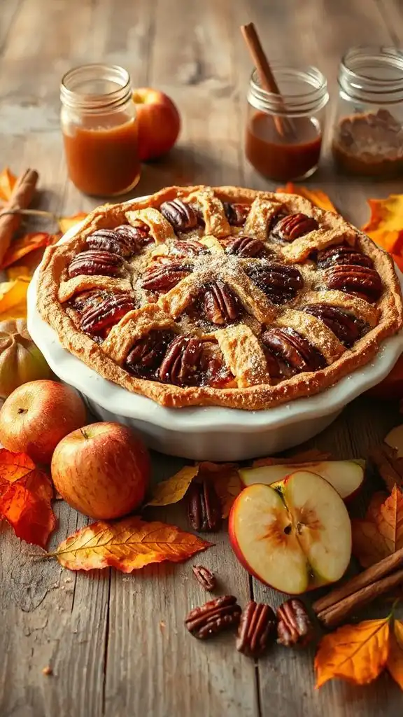 vegan apple pecan pie vegan apple pecan pie