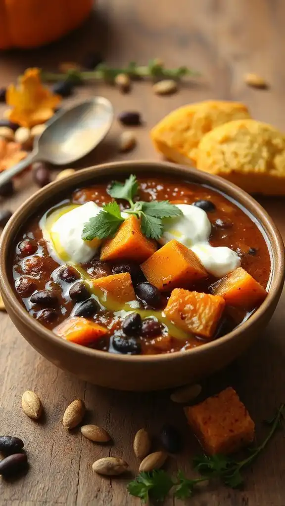vegan black bean chili