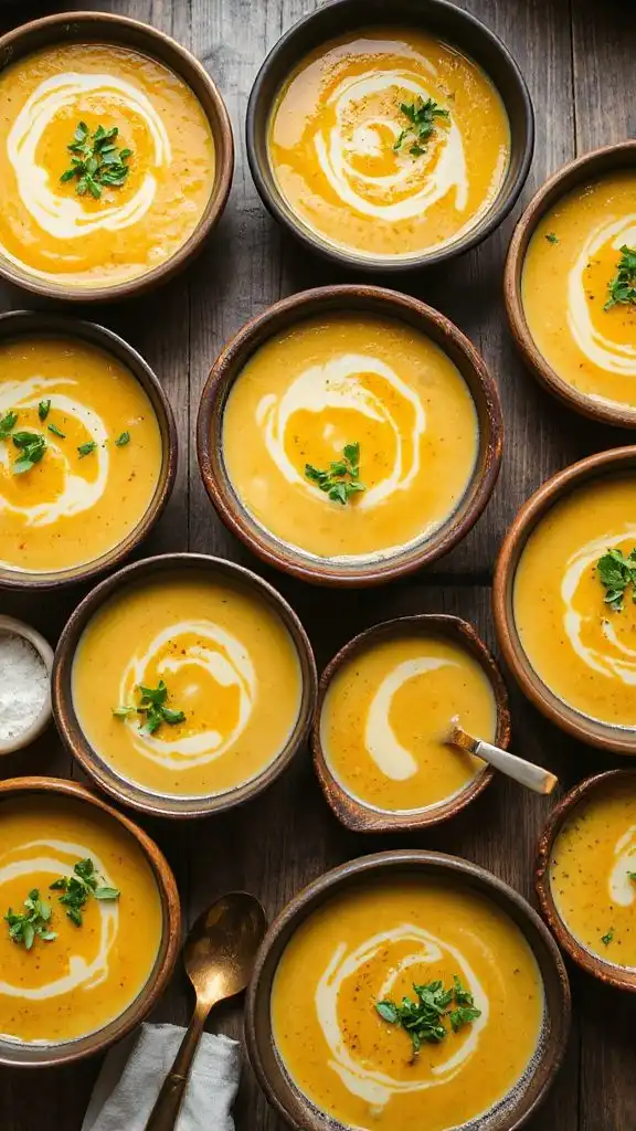 vegan potato leek soups