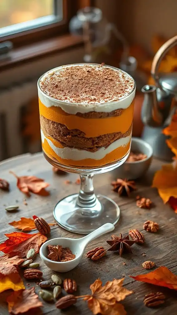vegan pumpkin dessert delight