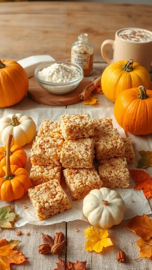 vegan pumpkin spice treats