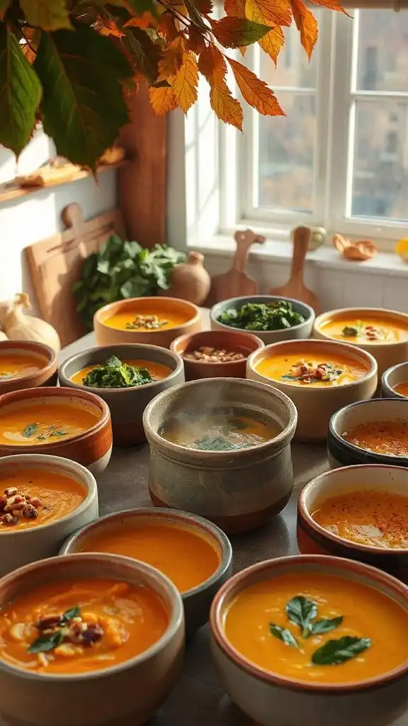 vegan soups for autumn