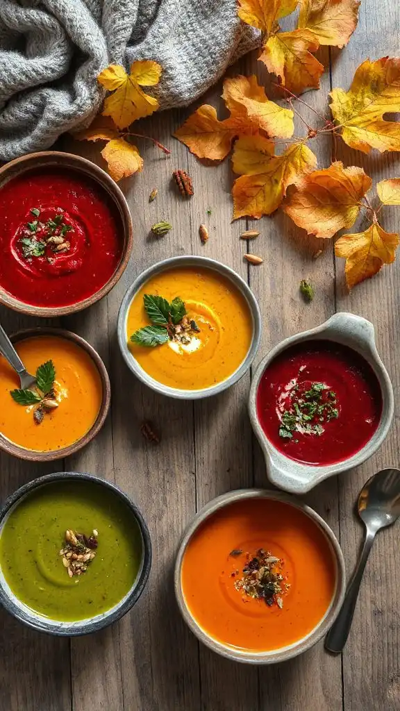 vegan soups for autumn