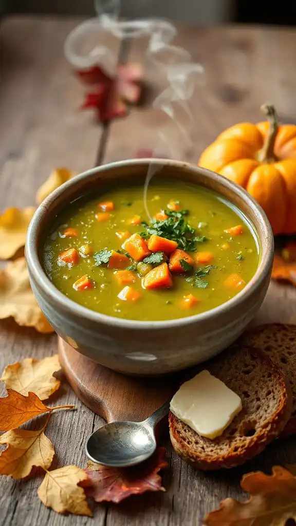 vegan split pea soup