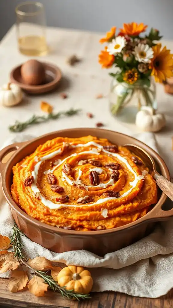 vegan sweet potato casserole