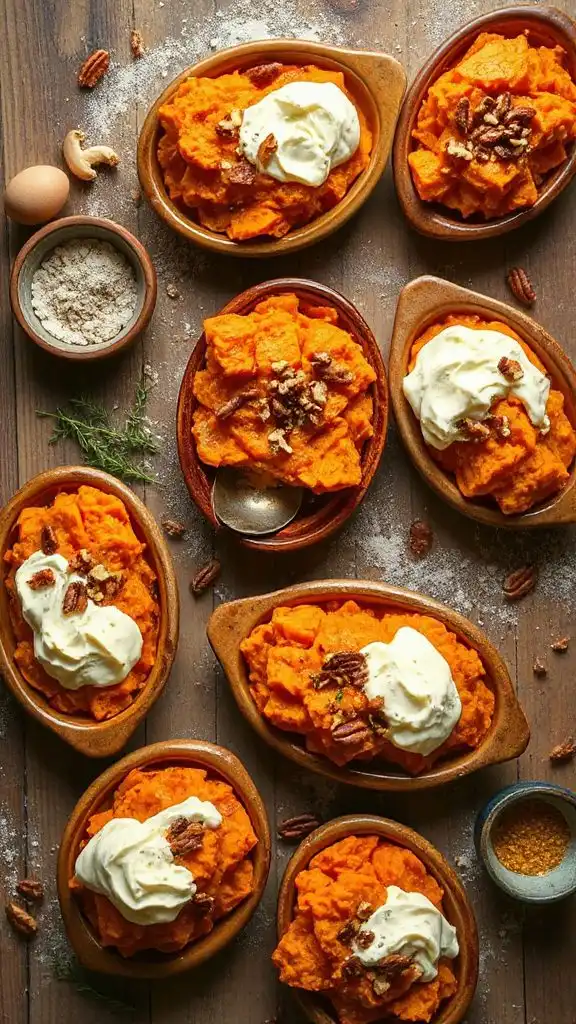 vegan sweet potato casseroles