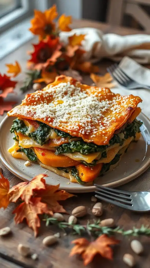 vegetarian butternut squash lasagna vegetarian butternut squash lasagna