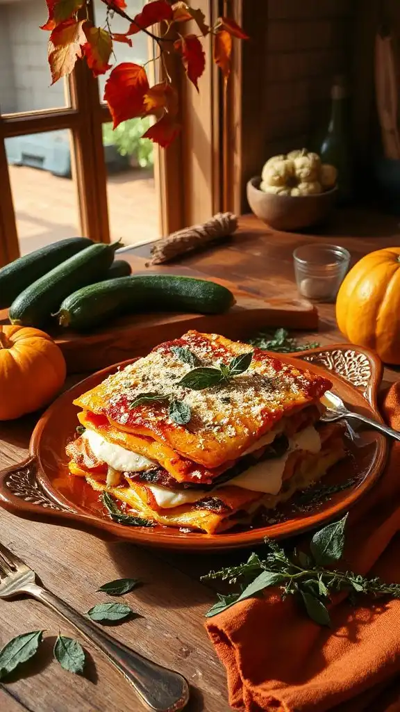 vegetarian butternut squash lasagna vegetarian butternut squash lasagna