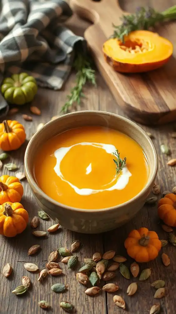 velvety butternut squash soup