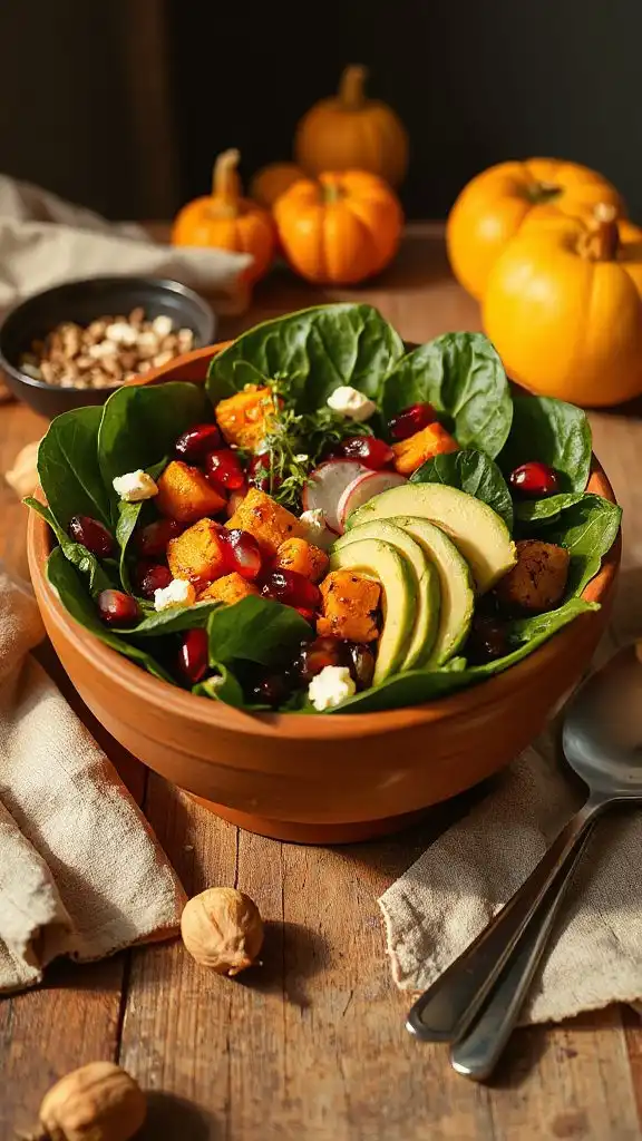 vibrant autumn nourishment bowl