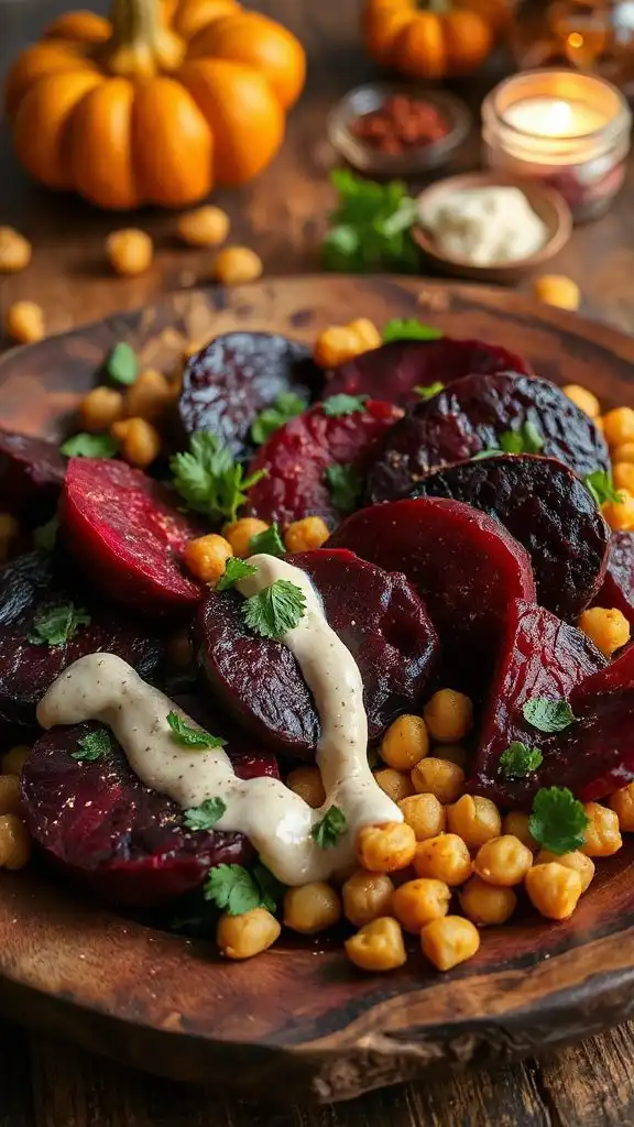 vibrant chickpea beet salad vibrant chickpea beet salad