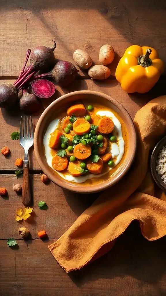 vibrant coconut milk curry vibrant coconut milk curry