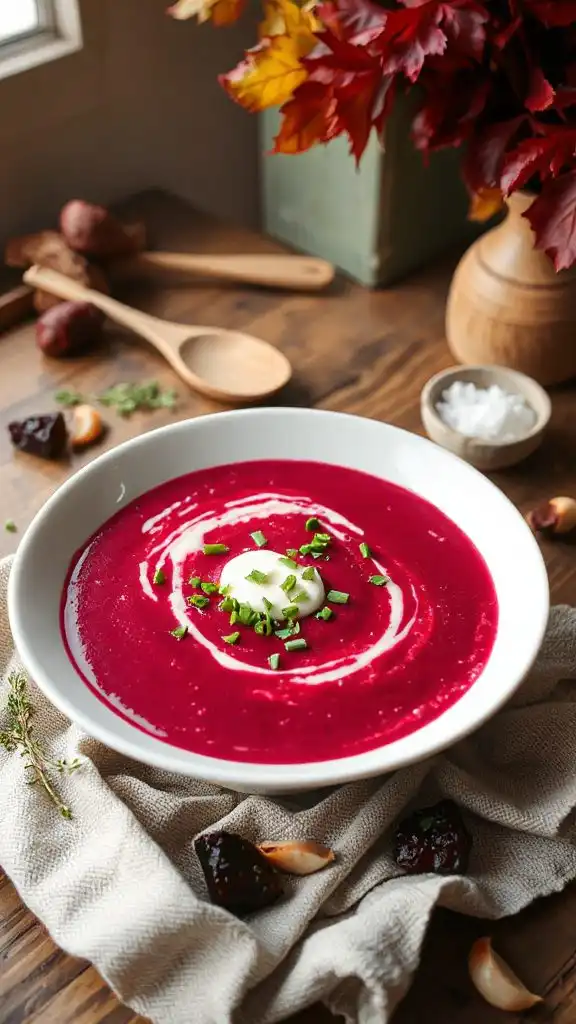 vibrant creamy beet soup vibrant creamy beet soup