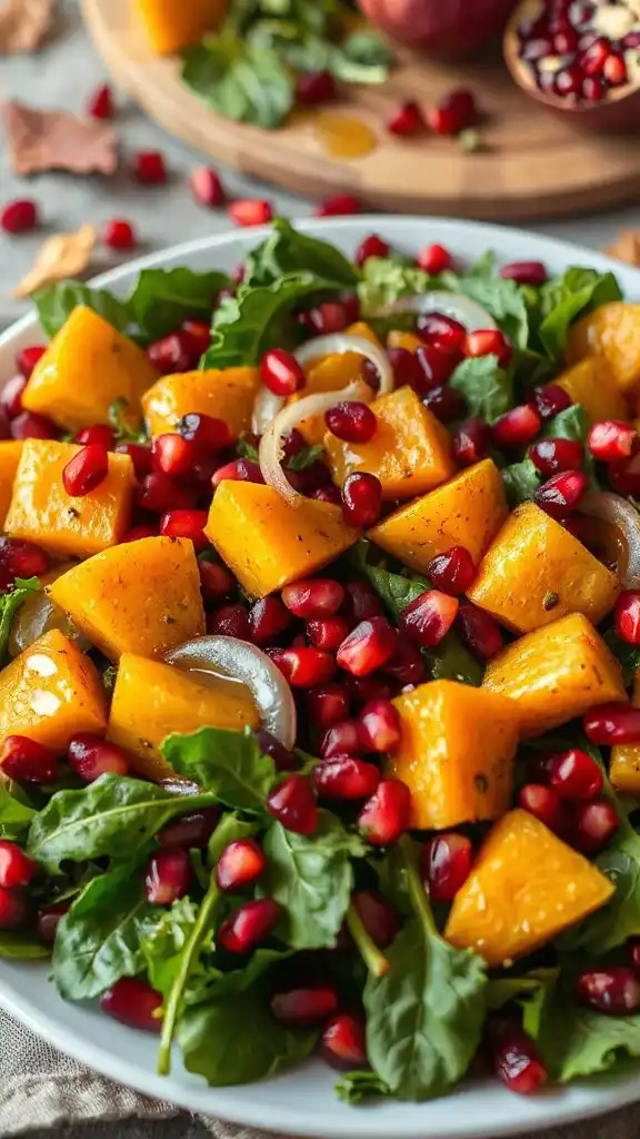 vibrant fall salad delight