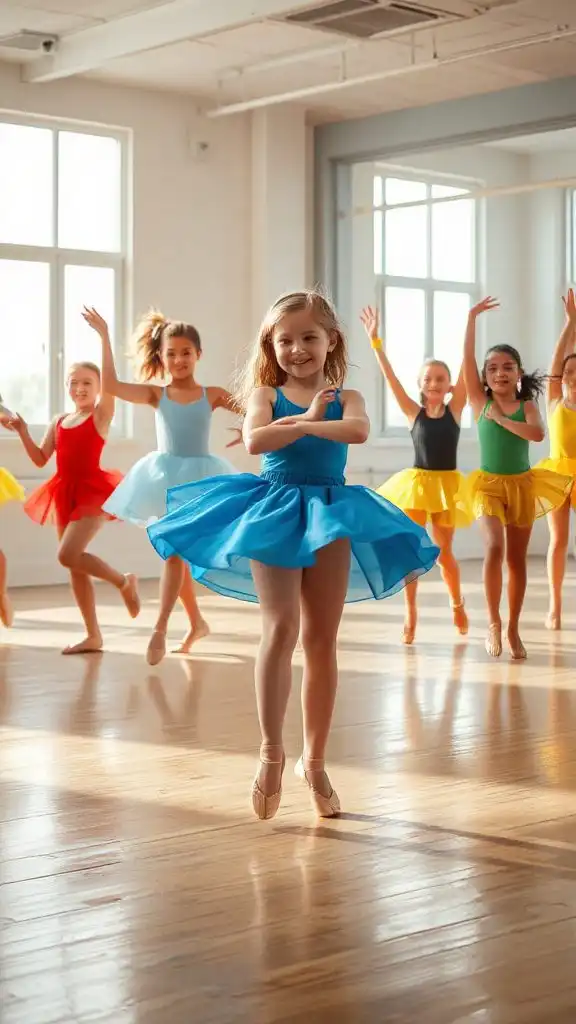 vibrant youthful dance energy