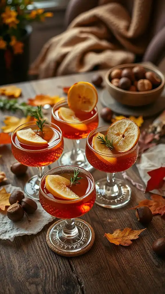 walnut liqueur autumn cocktails