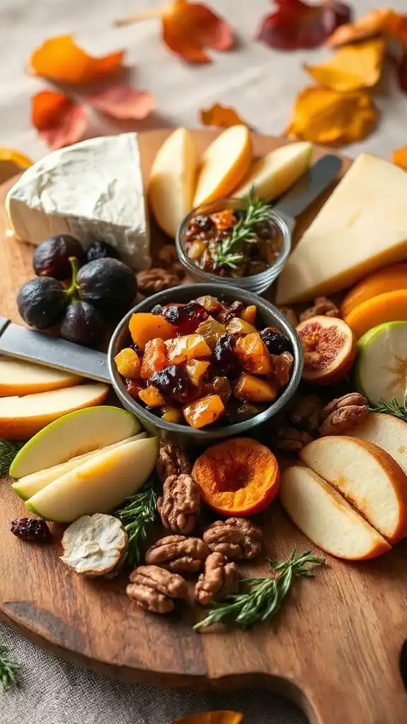 warm apple dried fruit chutney