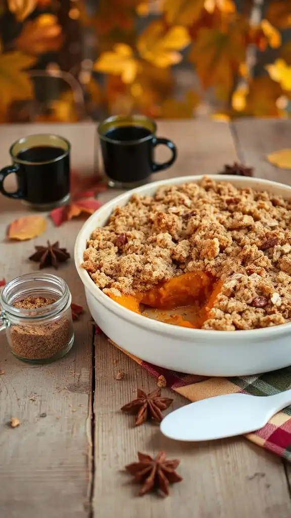 warm autumn dessert delight