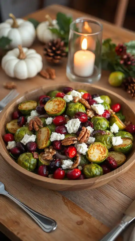 warm brussels sprouts salad