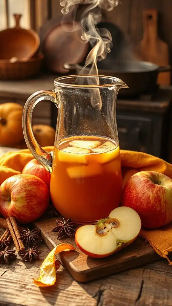 warm spiced apple cider recipe