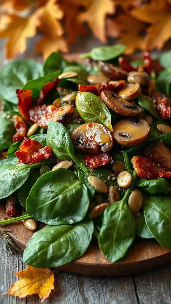 warm spinach salad recipe warm spinach salad recipe