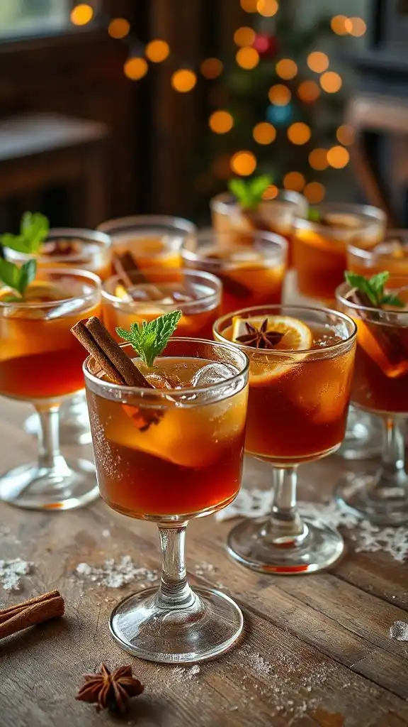 warm winter molasses drinks