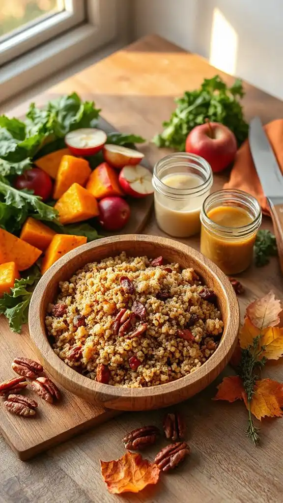 wholesome autumn quinoa salad wholesome autumn quinoa salad