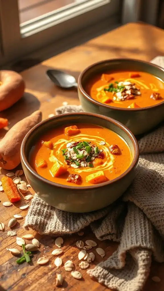 wholesome vegan fall soup