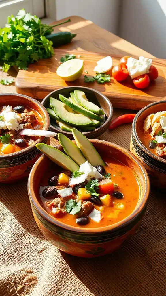 zesty flavorful taco soup