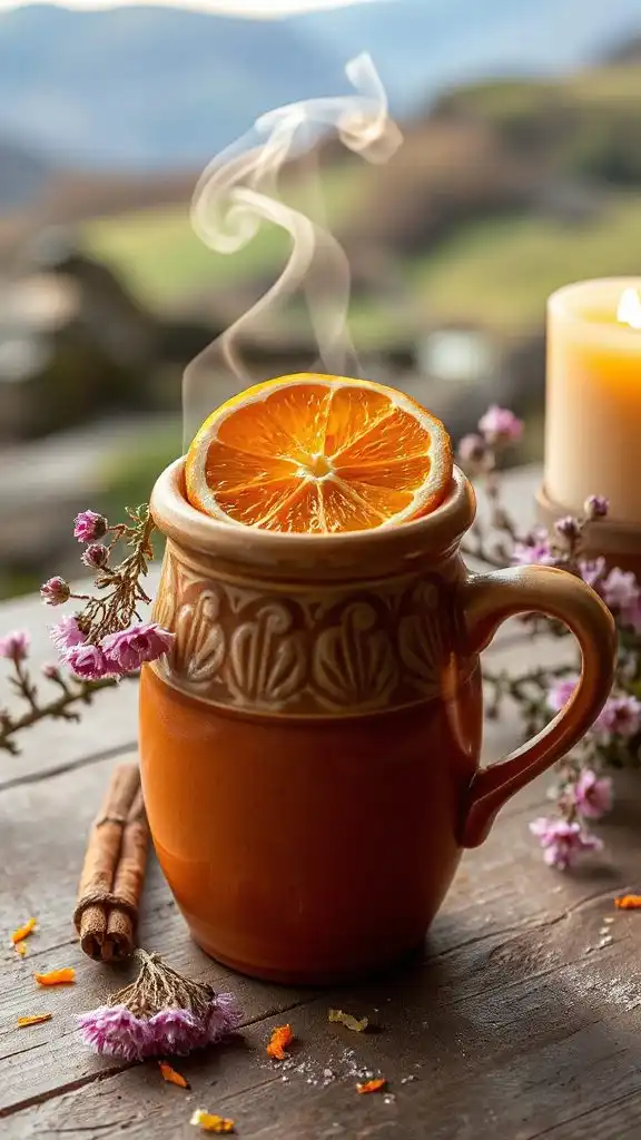zesty floral hot cider zesty floral hot cider