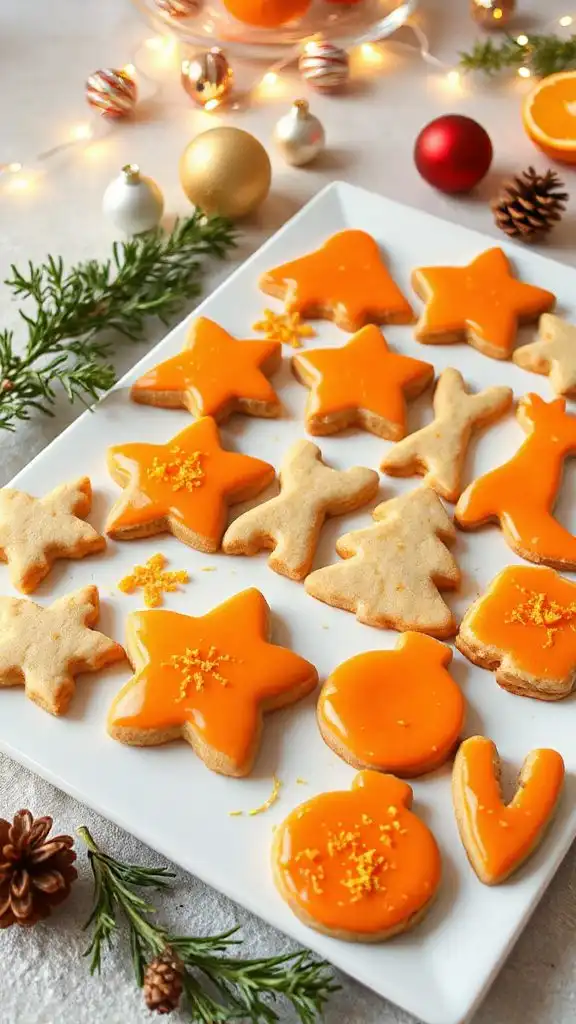 zesty orange glazed cookies recipe