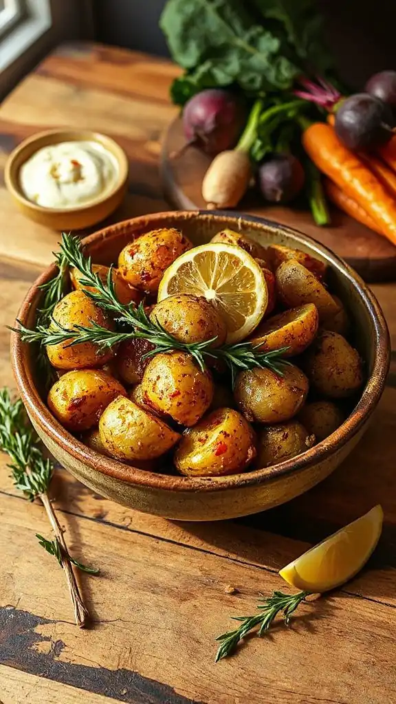zesty roasted potatoes recipe