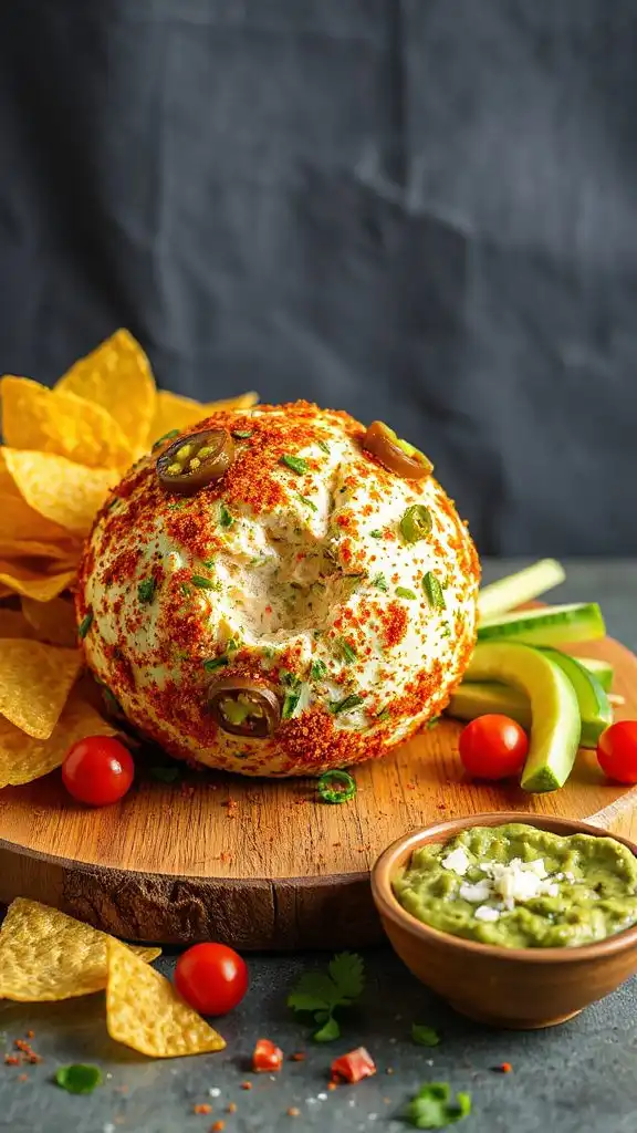 zesty taco cheese ball