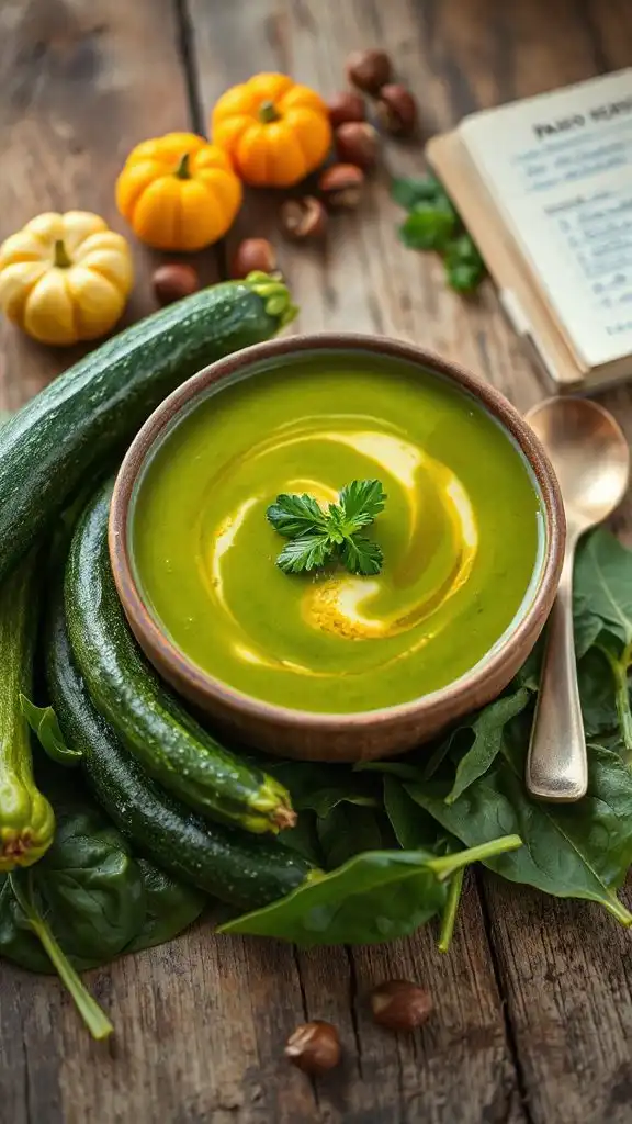 zucchini spinach paleo soup zucchini spinach paleo soup