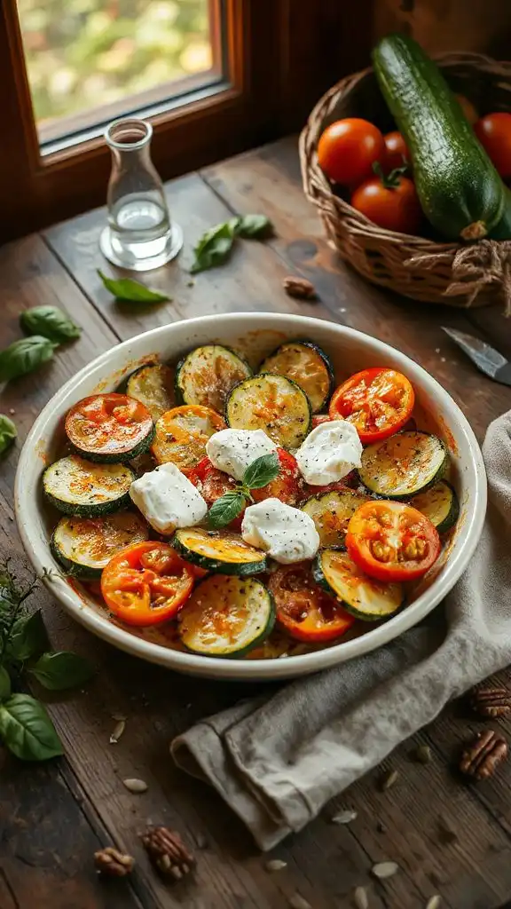 zucchini tomato gratin recipe