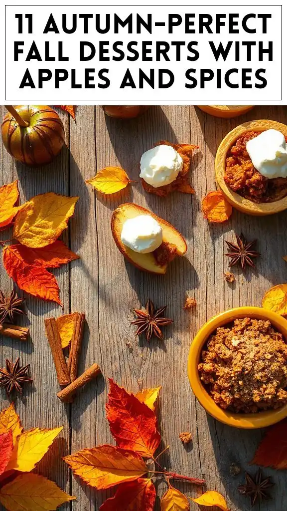 11 Autumn-Perfect Fall Desserts With Apples and Spices