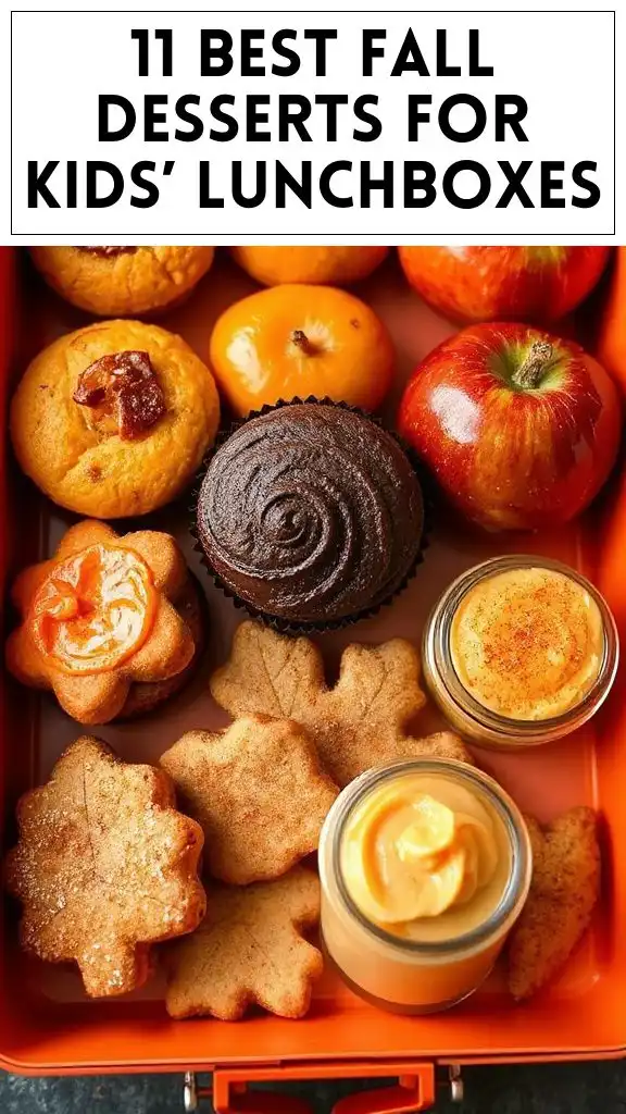 11 Best Fall Desserts for Kids’ Lunchboxes