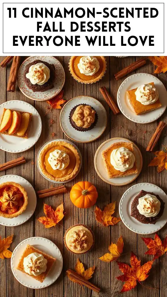 11 Cinnamon-Scented Fall Desserts Everyone Will Love