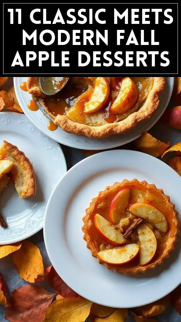 11 Classic Meets Modern Fall Apple Desserts
