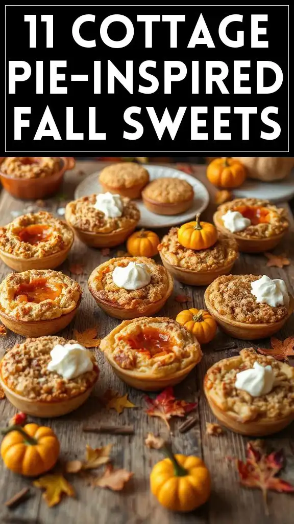 11 Cottage Pie-Inspired Fall Sweets