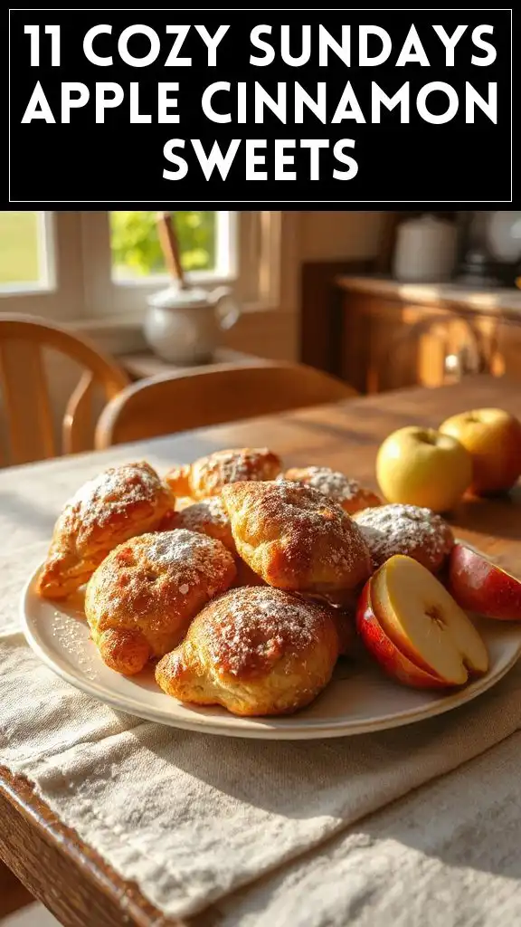 11 Cozy Sundays Apple Cinnamon Sweets