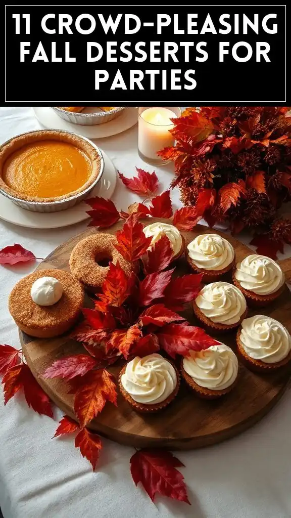 11 Crowd-Pleasing Fall Desserts for Parties
