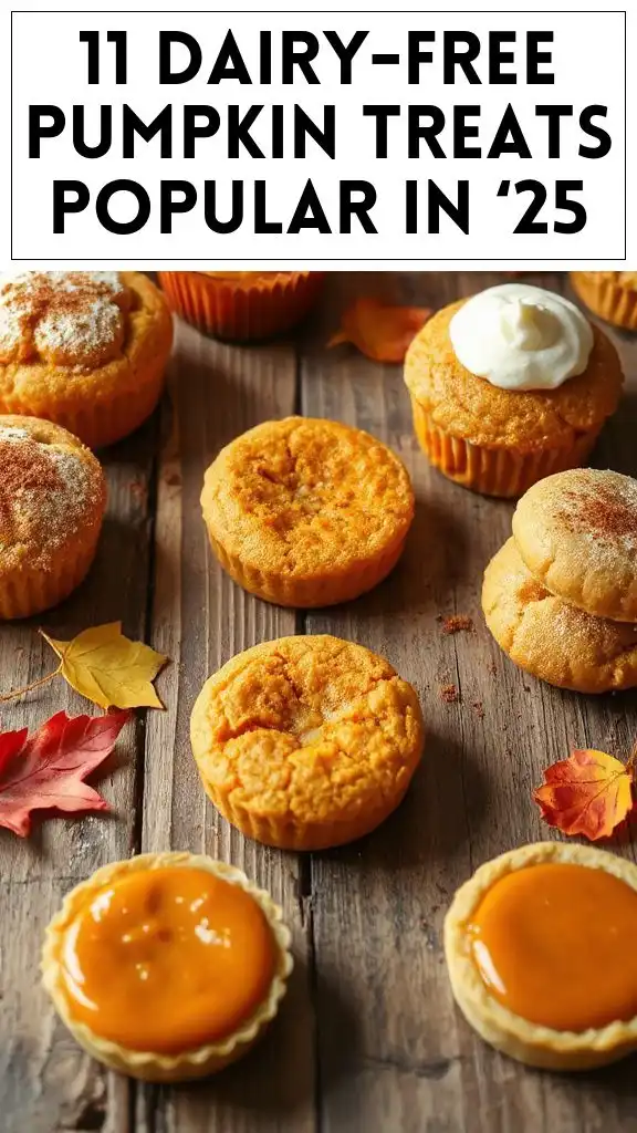 11 Dairy-Free Pumpkin Treats Popular in ‘25