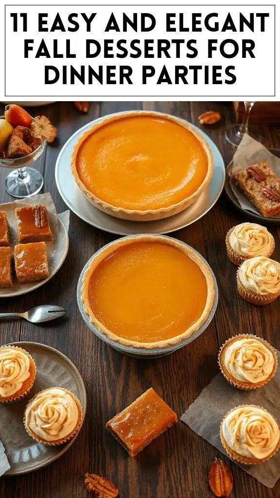 11 Easy and Elegant Fall Desserts for Dinner Parties