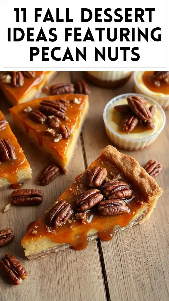 11 Fall Dessert Ideas Featuring Pecan Nuts