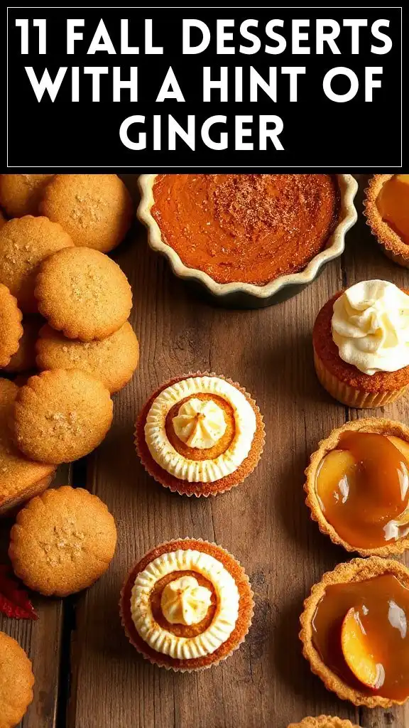 11 Fall Desserts With a Hint of Ginger